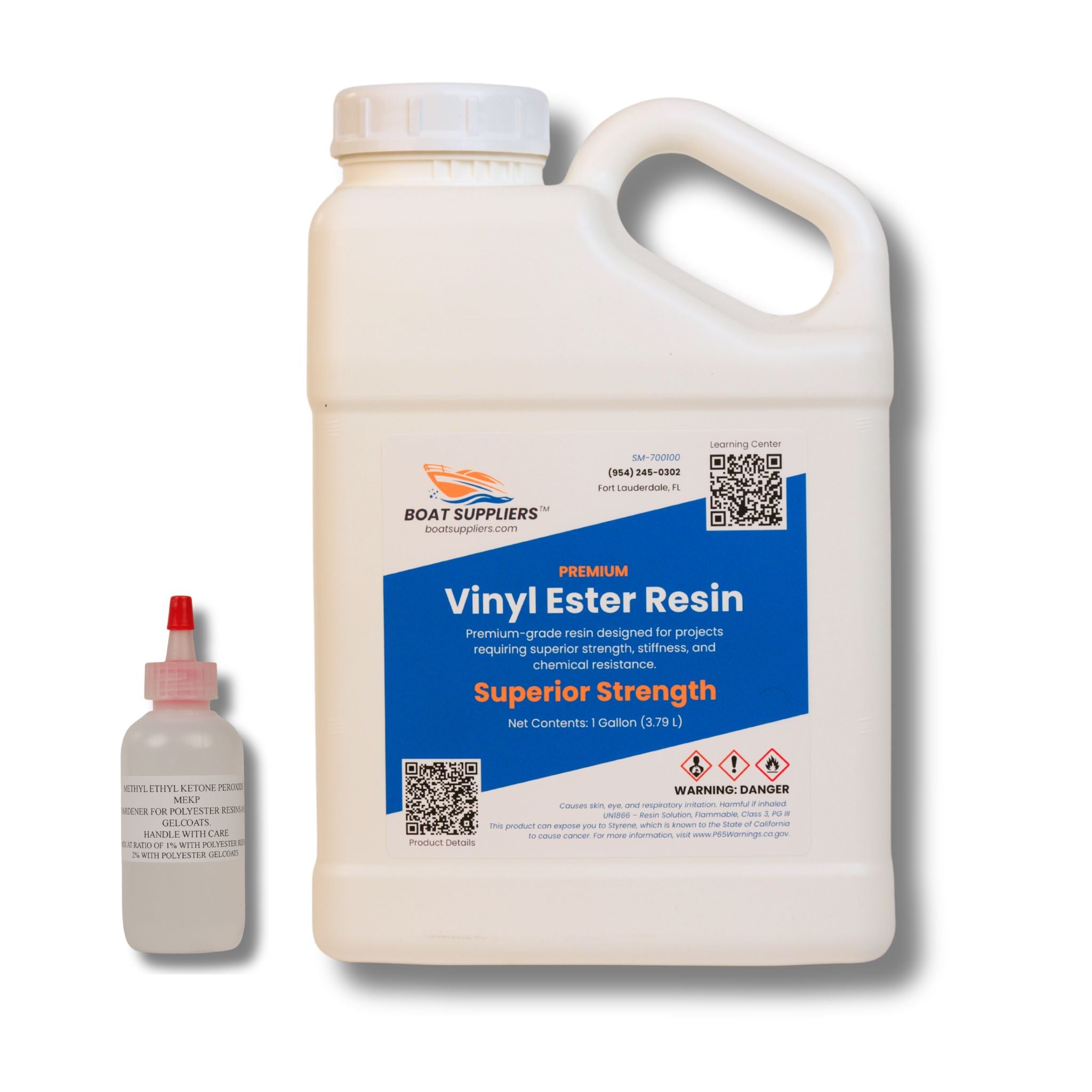 Boat Suppliers Vinyl Ester Resin - 1 Gallon Kit